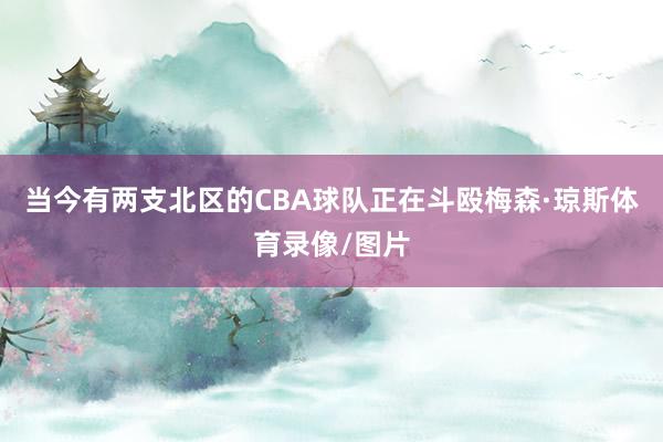 当今有两支北区的CBA球队正在斗殴梅森·琼斯体育录像/图片