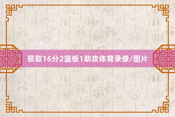 获取16分2篮板1助攻体育录像/图片