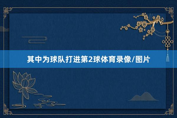 其中为球队打进第2球体育录像/图片