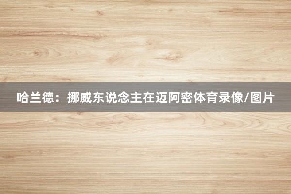 哈兰德：挪威东说念主在迈阿密体育录像/图片