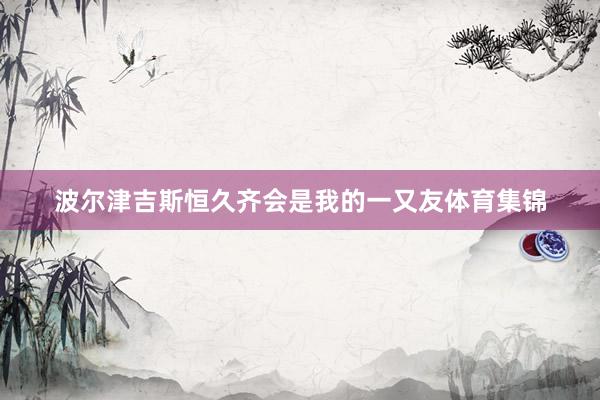 波尔津吉斯恒久齐会是我的一又友体育集锦